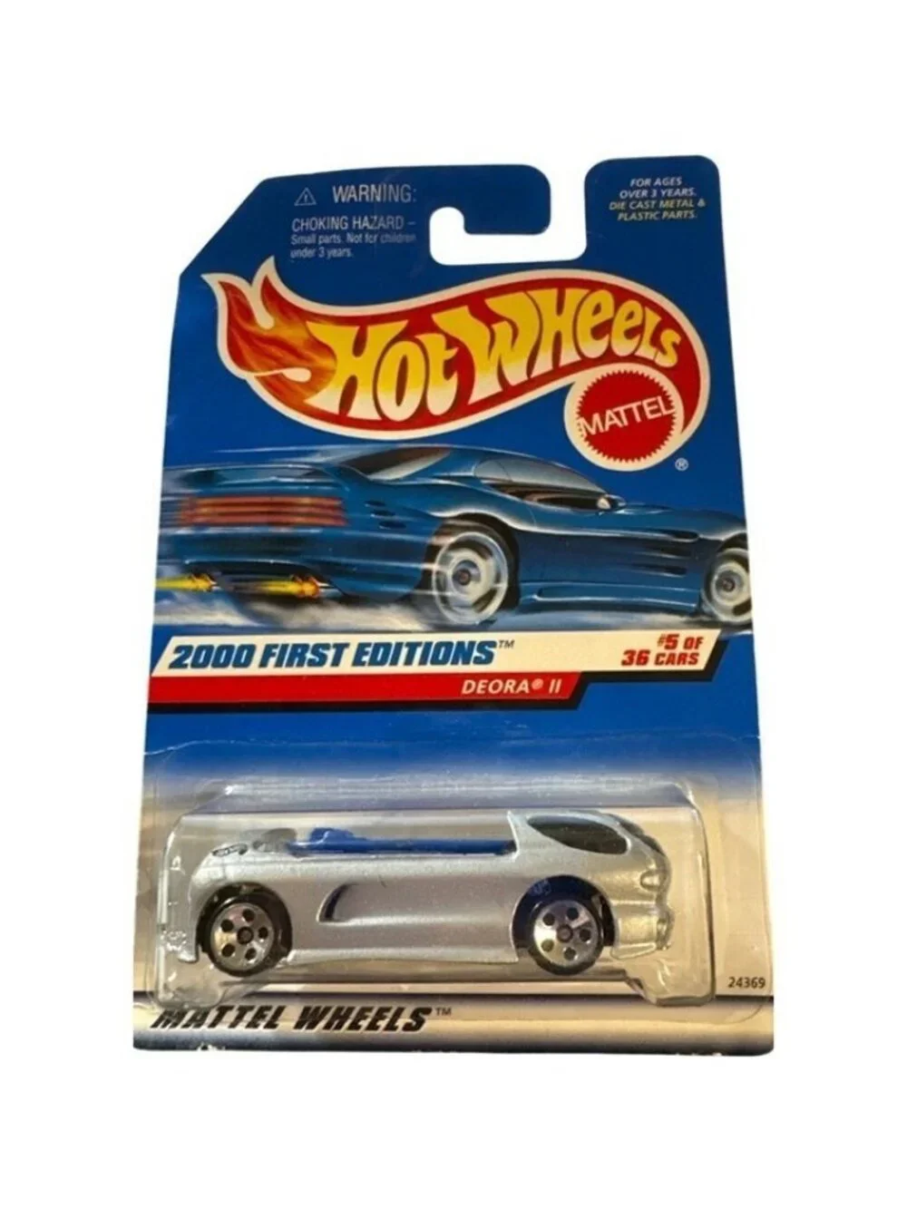 Vintage Die Cast Hot Wheels 2000 First Editions Deora II Car #5 Of 36 Cars #065